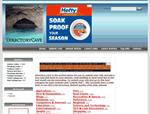 Tablet Screenshot of directorycave.com